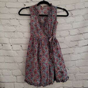 Anokhi Koki Girls Wrap Dress